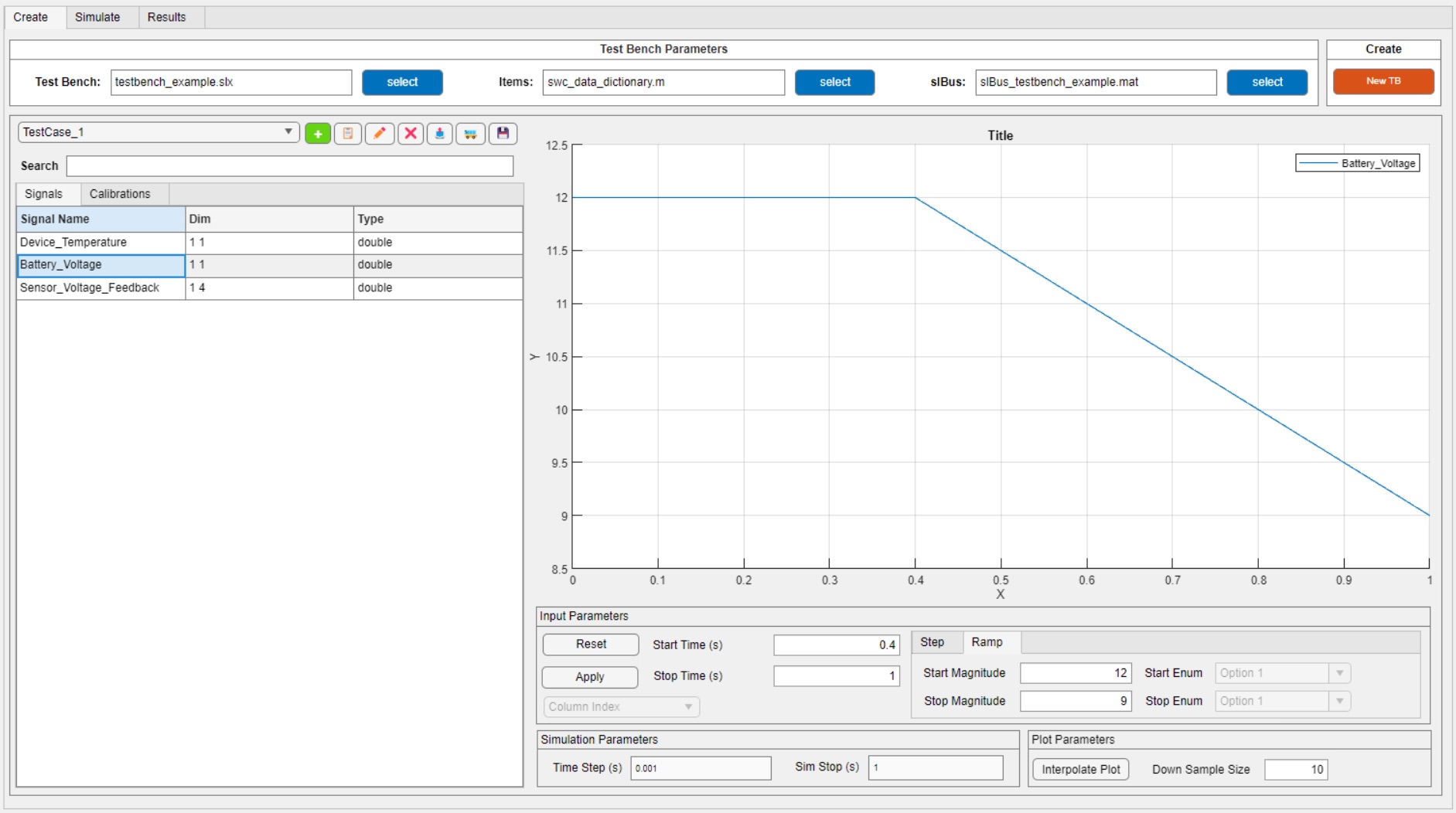 MIL GUI Main Interface